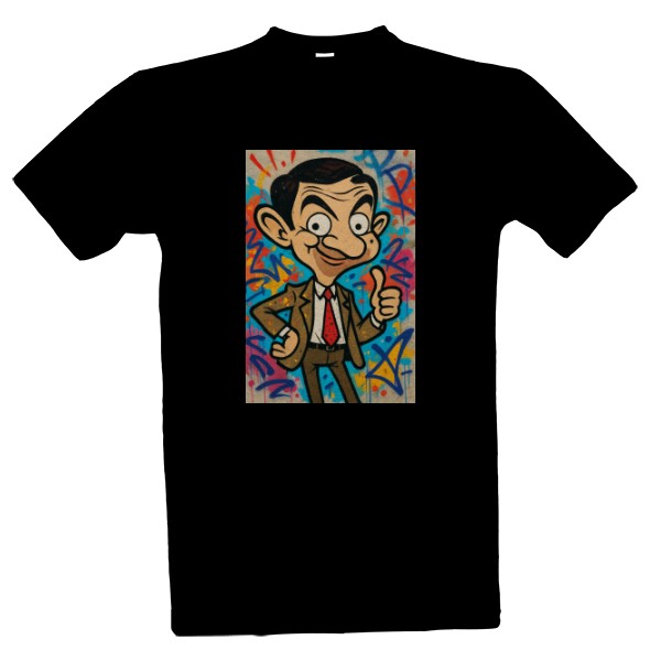 Tričko s potiskem Mr. Bean like